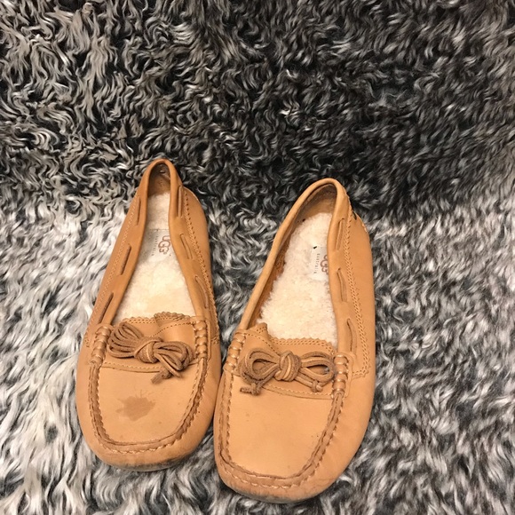 UGG Shoes - Ugg moccasin shoes Chestnut color